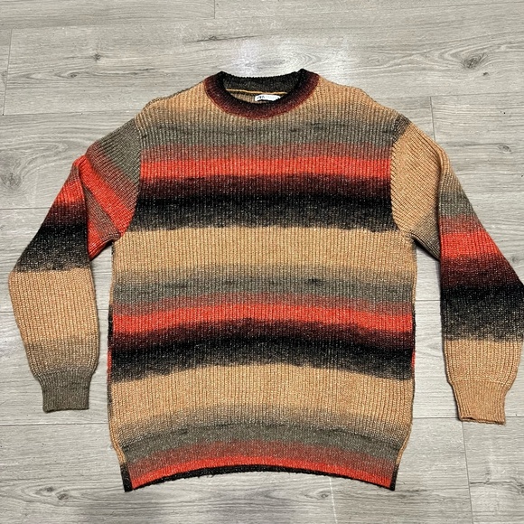 Zara Men's Knitted Sweater Size Medium - Picture 1 of 8